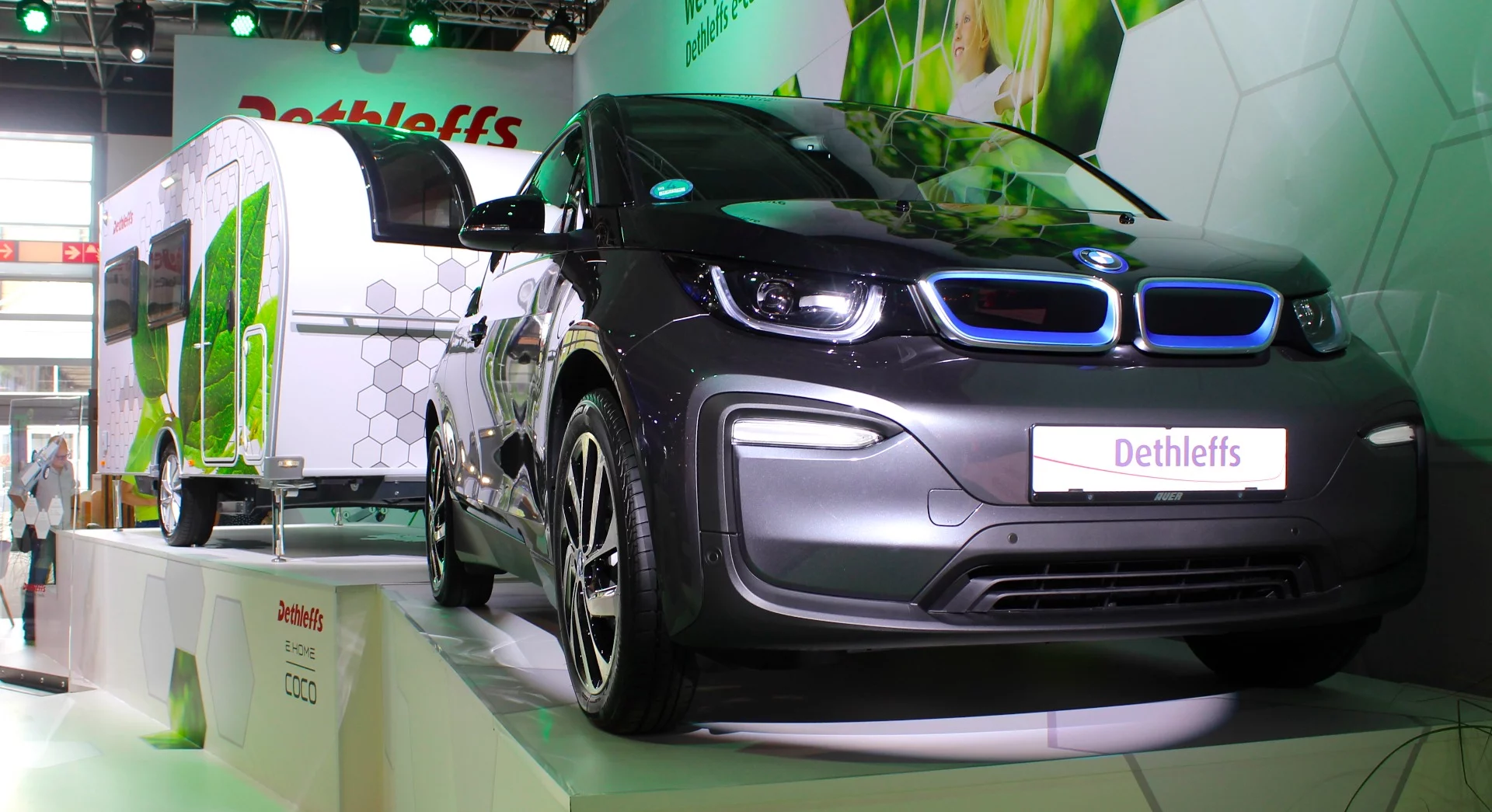 Dethleffs reveals the E.Home Coco on the opening day of the 2018 Düsseldorf Caravan Salon