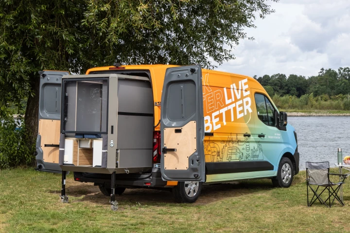 Nissan goes the easy way to camper van conversion, rolling a PlugVan module into its full-size Interstar