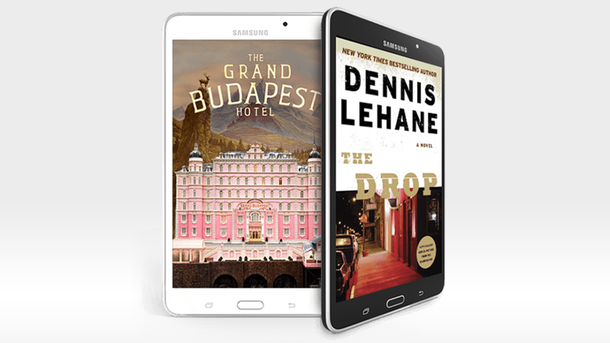 The tablet is available in a choice of black or white