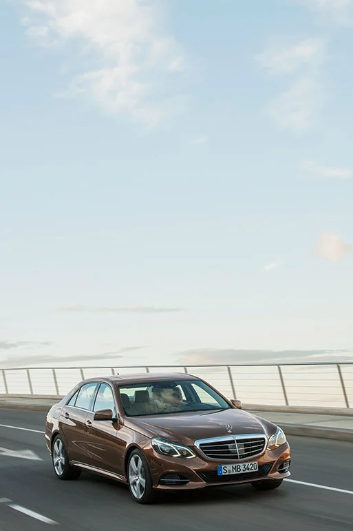 2014 model year Mercedes-Benz E-Class Luxury trim