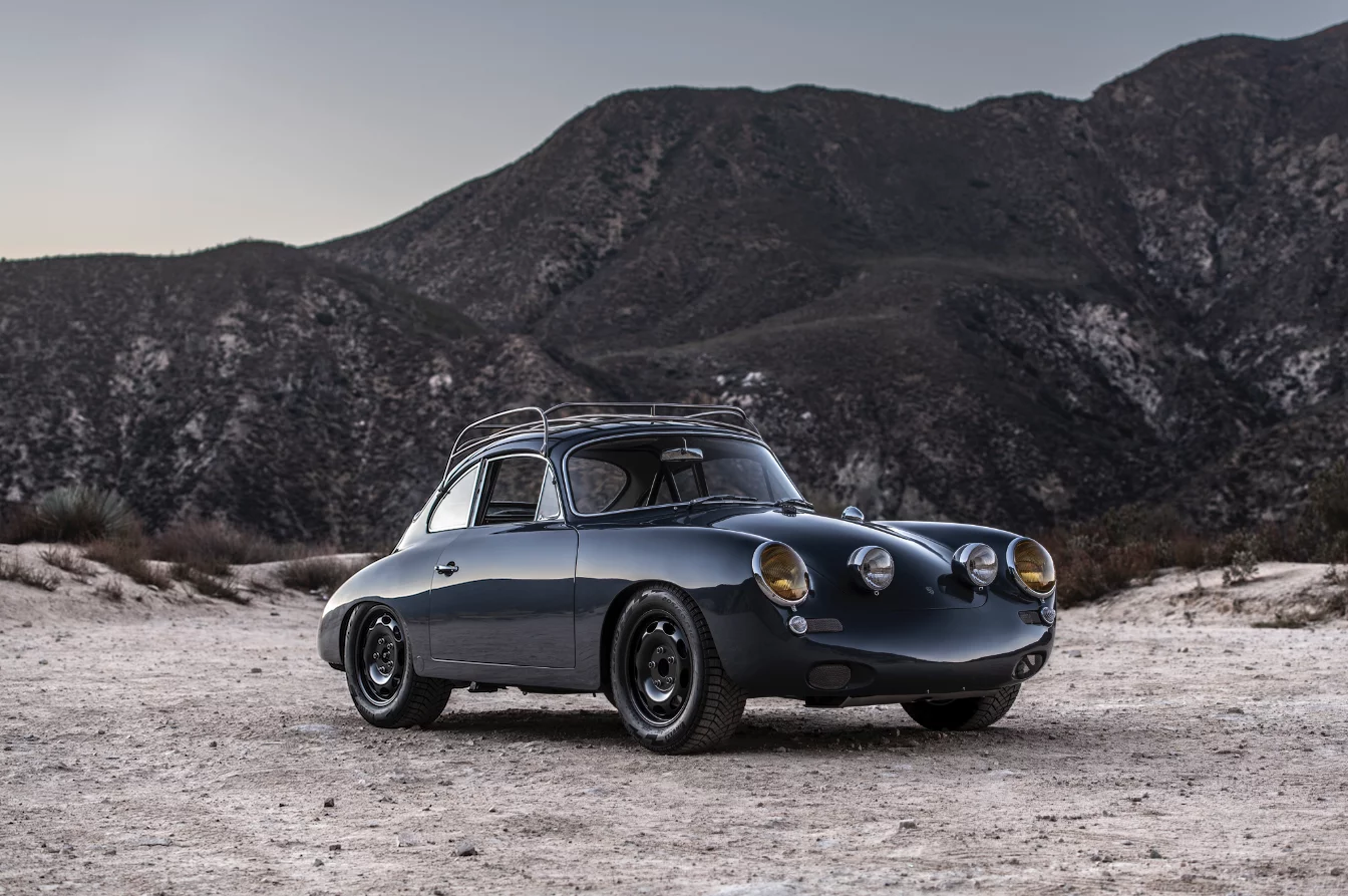 Designed for all-weather driving, the Porsche 356 C4S combines Porsche design from the 1960s and 1990s