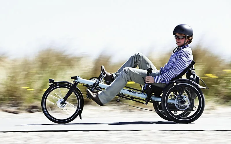 The KLIMAX trike without its fairing
