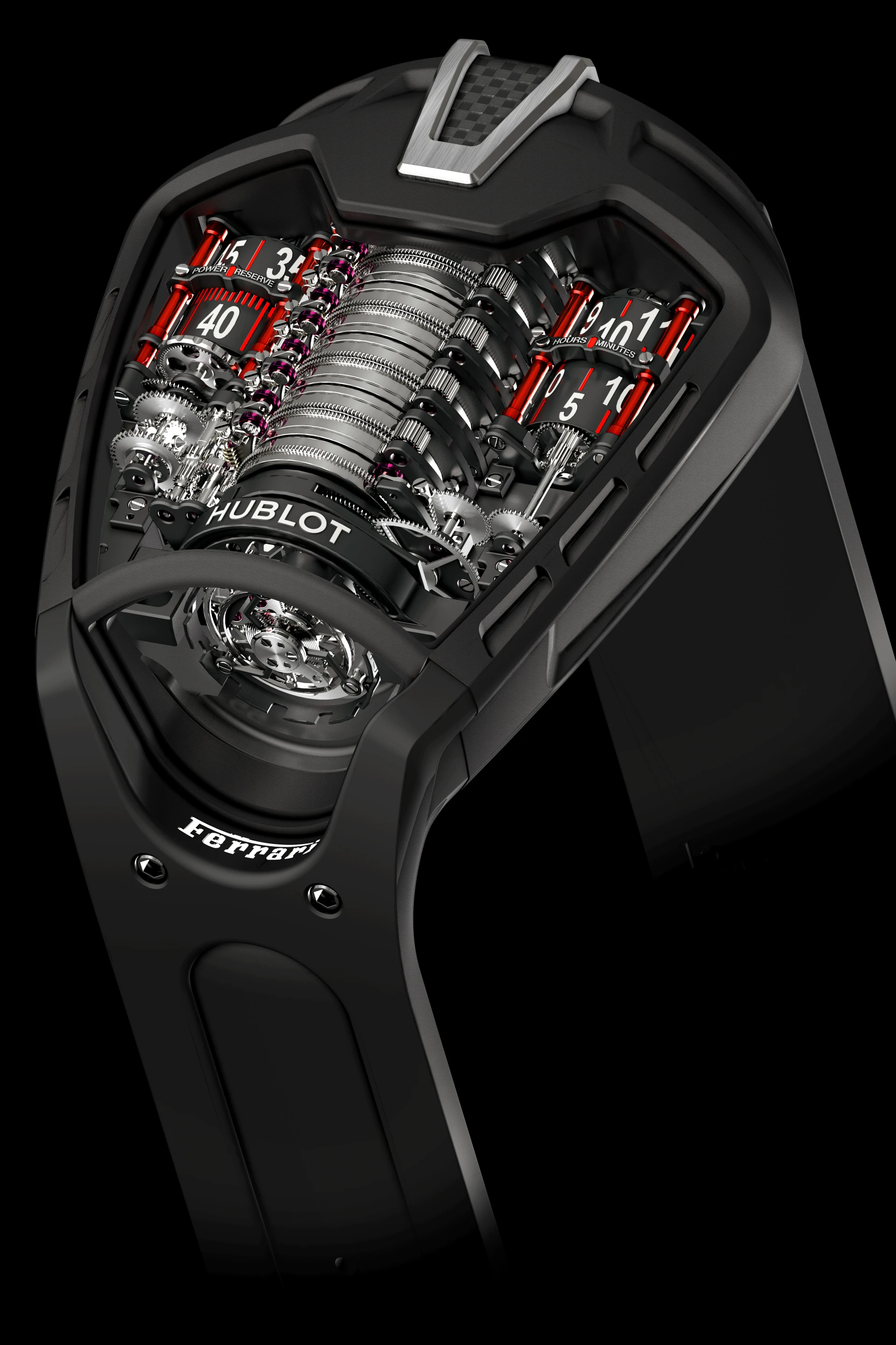 The MO-05 LaFerrari superwatch is exquisitely detailed, to justify the high price tag
