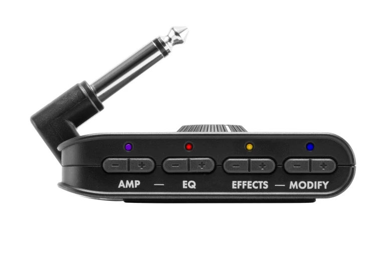 Digital controls and a volume dial let you switch between sounds