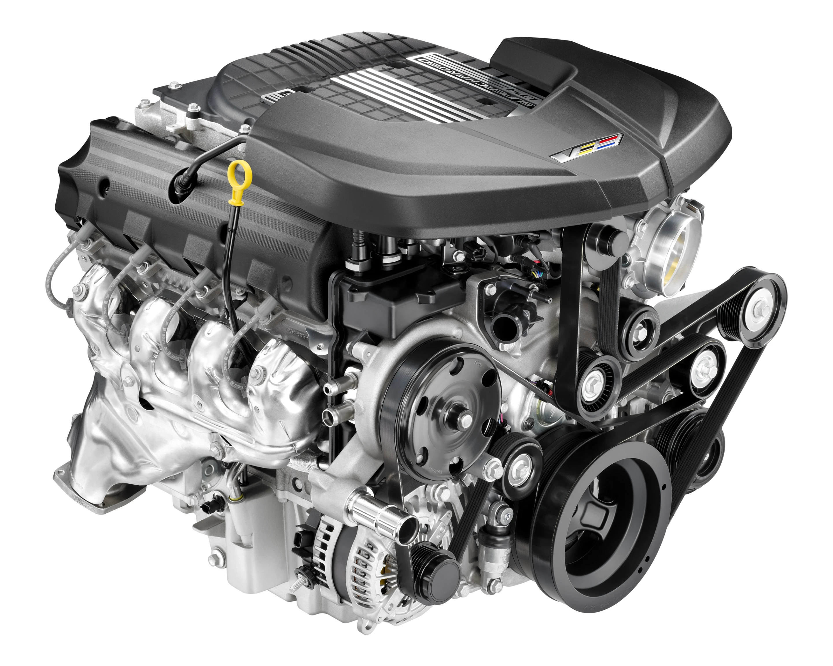Fuel efficiency is improved over the last CTS-V