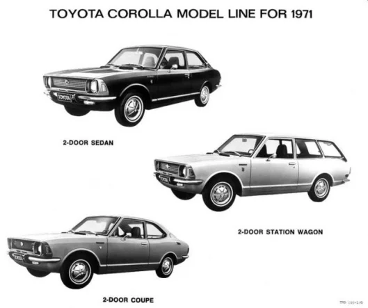 In 1971, you could buy three versions of the two-door