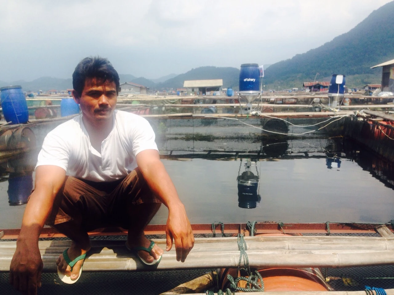 Fish feed is currently dispensed manually at most fish farms, with inexact results