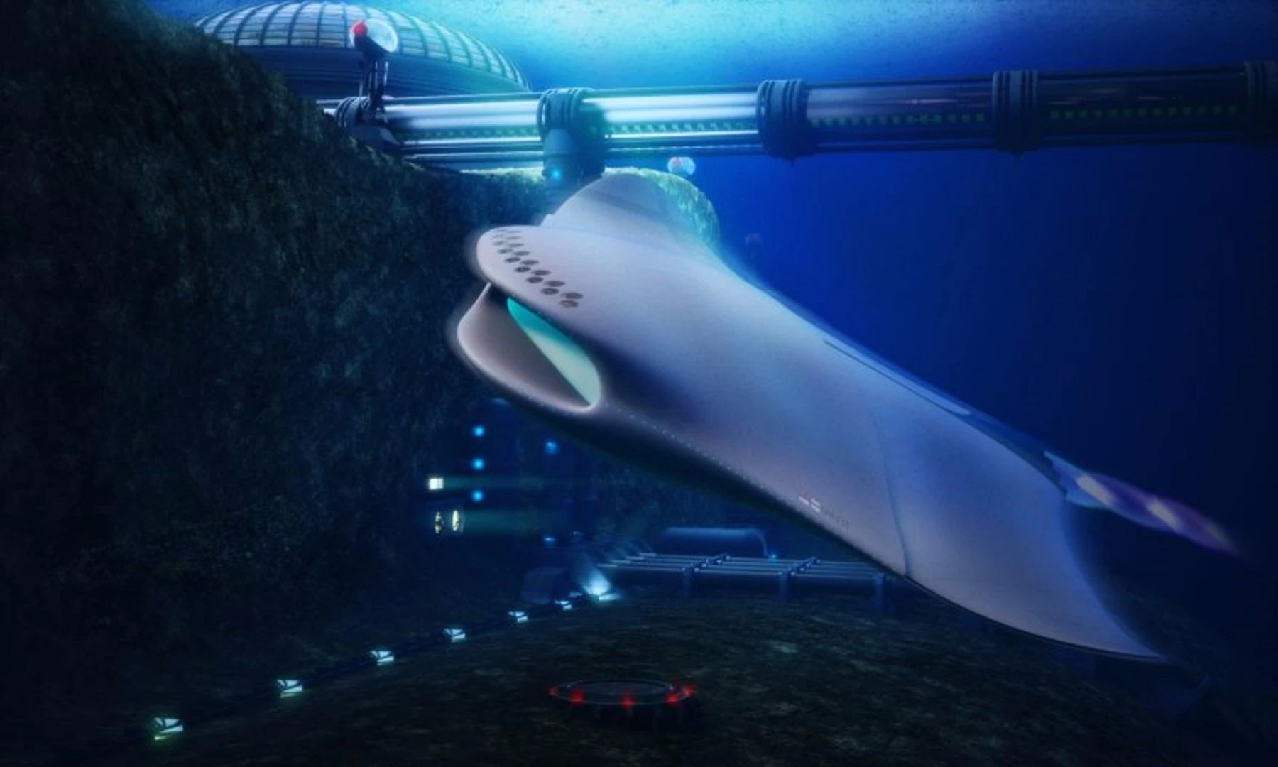 The Nautilus 100 mothership would act as a major command and control hub, information collector and disseminator, weapon carrier and underwater flagship
