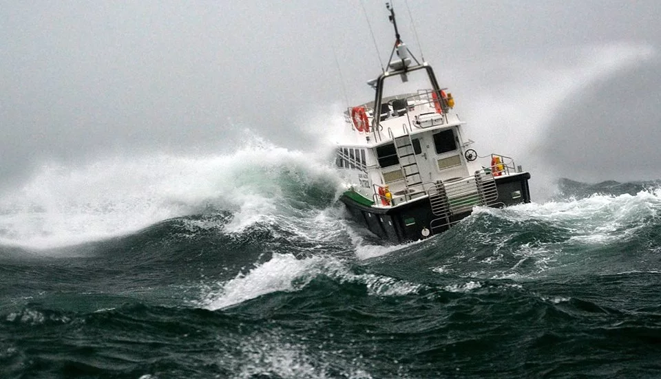 The sea was angry that day my friends...