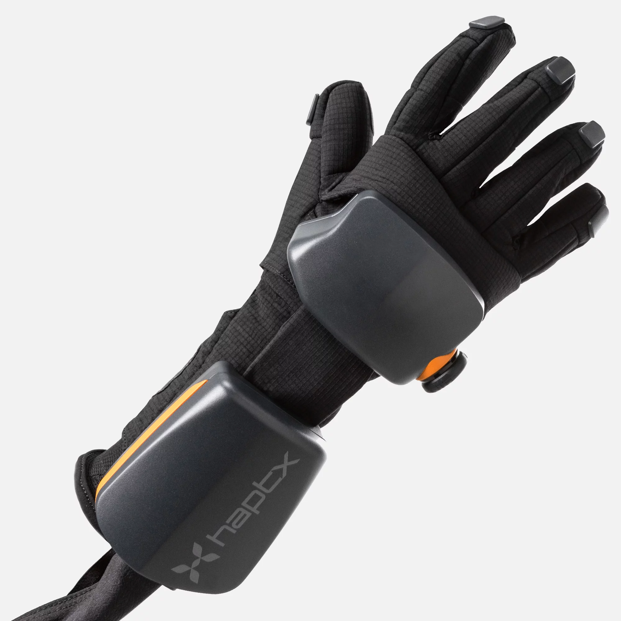 Each G1 glove features more than a hundred microfluidic actuators that can apply 9 psi of peak pressure and offer a max displacement of 1.5 mm