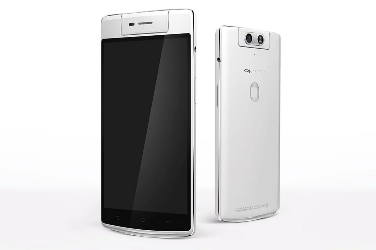 The Oppo N3 smartphone features a swiveling camera, fingerprint sensor and improved internals