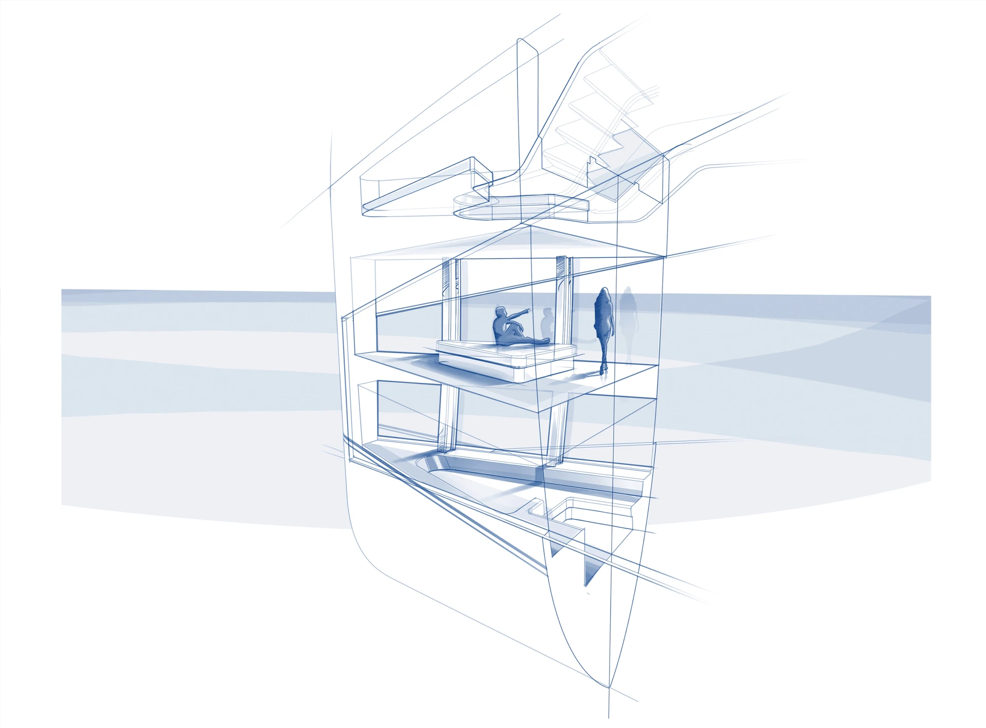 Sketch of the hide away