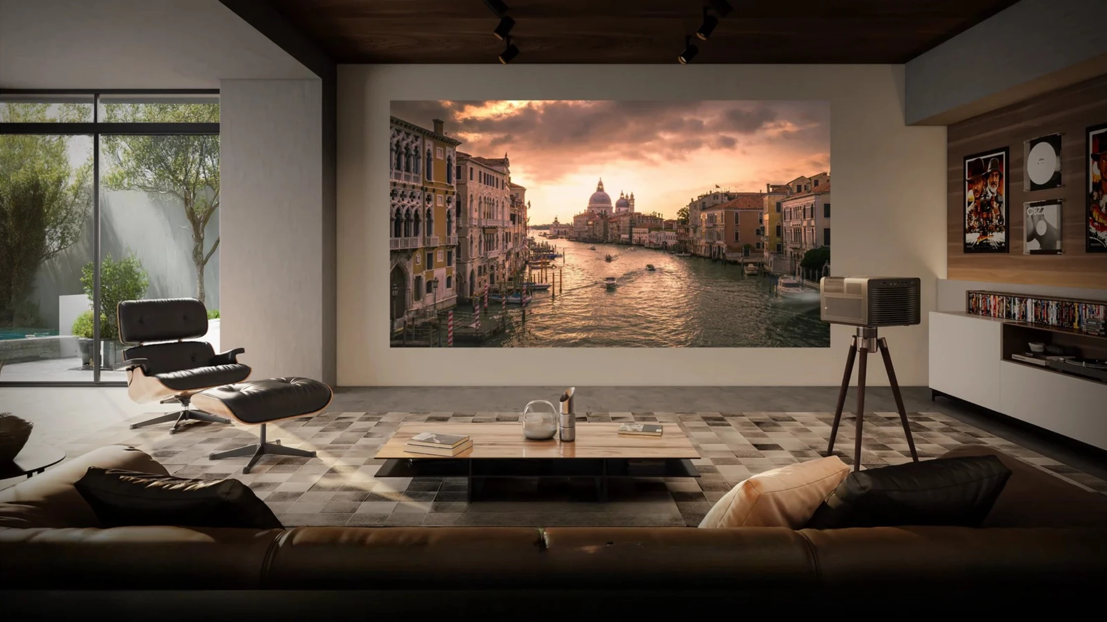 6,000 lumens from a dual triple-laser light source and 4K visuals up to 300 inches