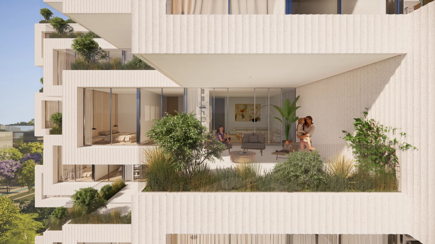 Park Rise's unusual form will create terrace areas for the residents