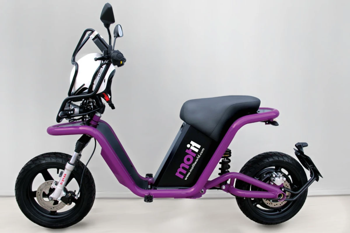 The Motit electric scooter-sharing scheme is currently being trailed in Barcelona