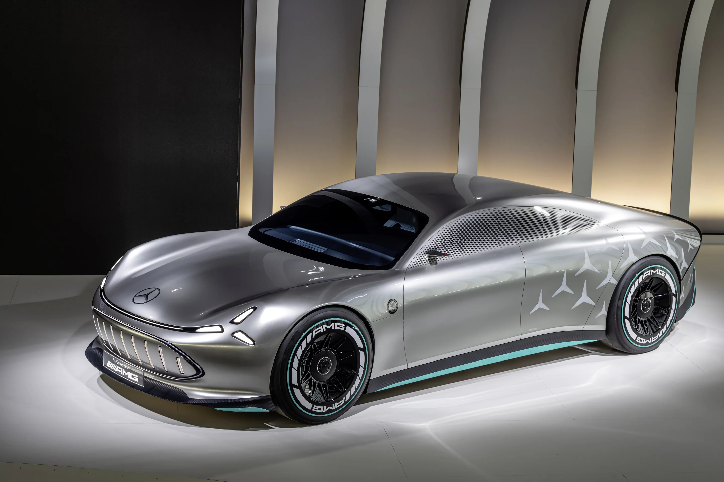 Mercedes-AMG looks at the potential design cues of its upcoming electric performance car