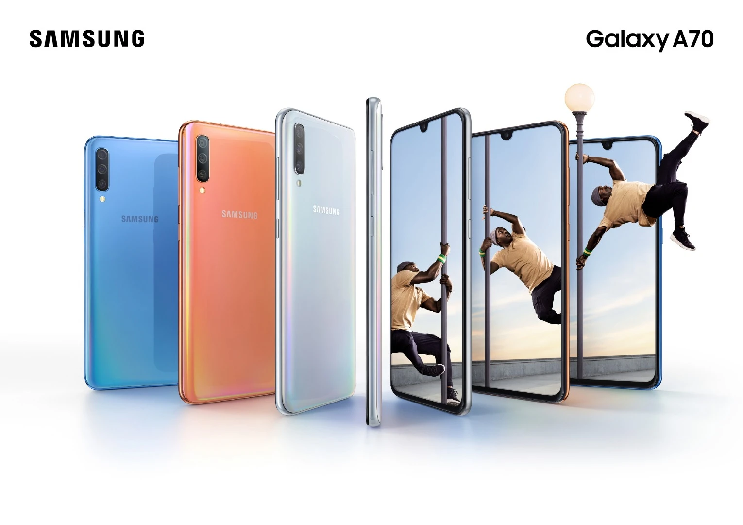 Samsung has unveiled the Galaxy A70