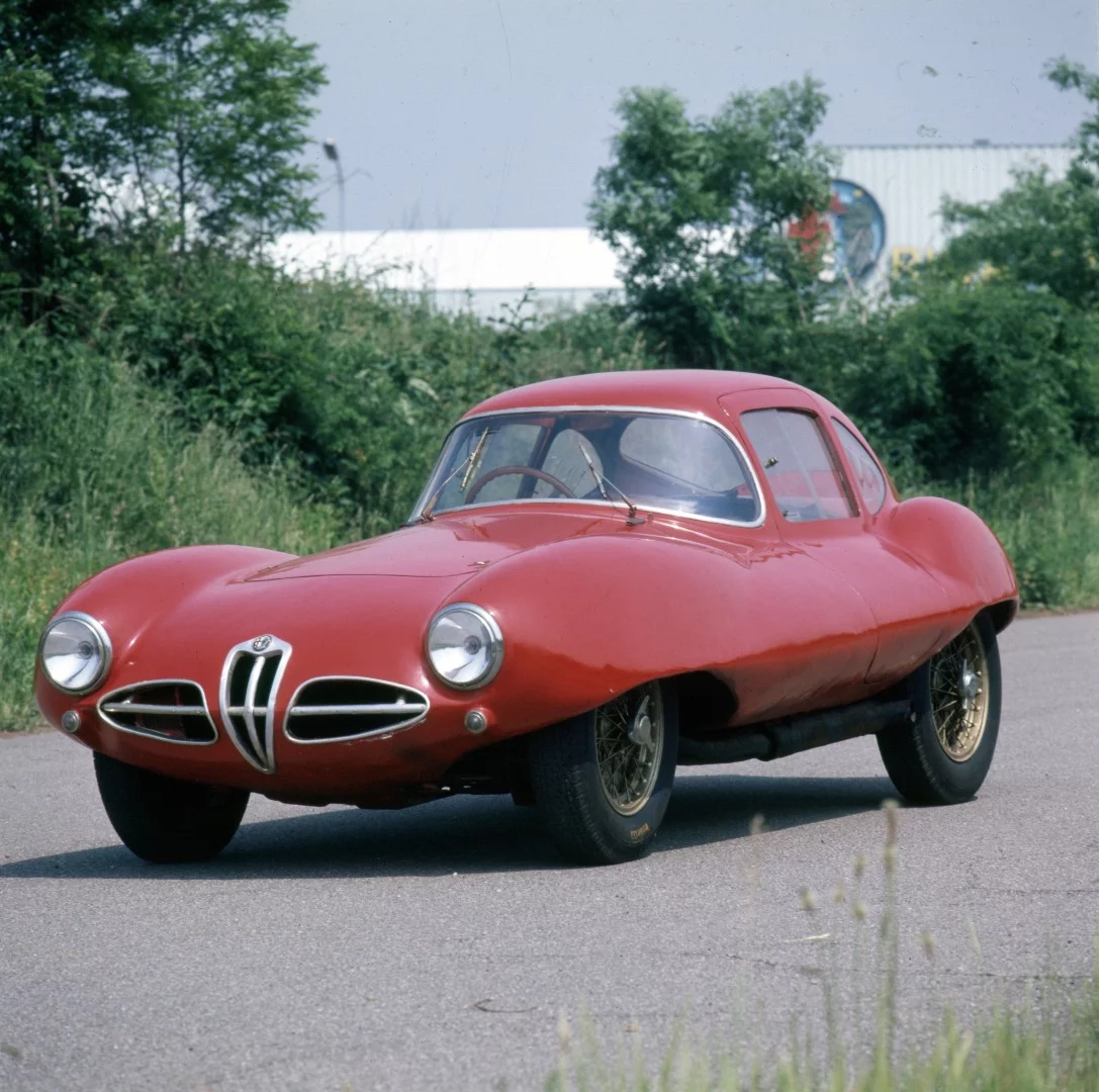 The Disco Volante is said to have inspired the Jaguar E-Type's design