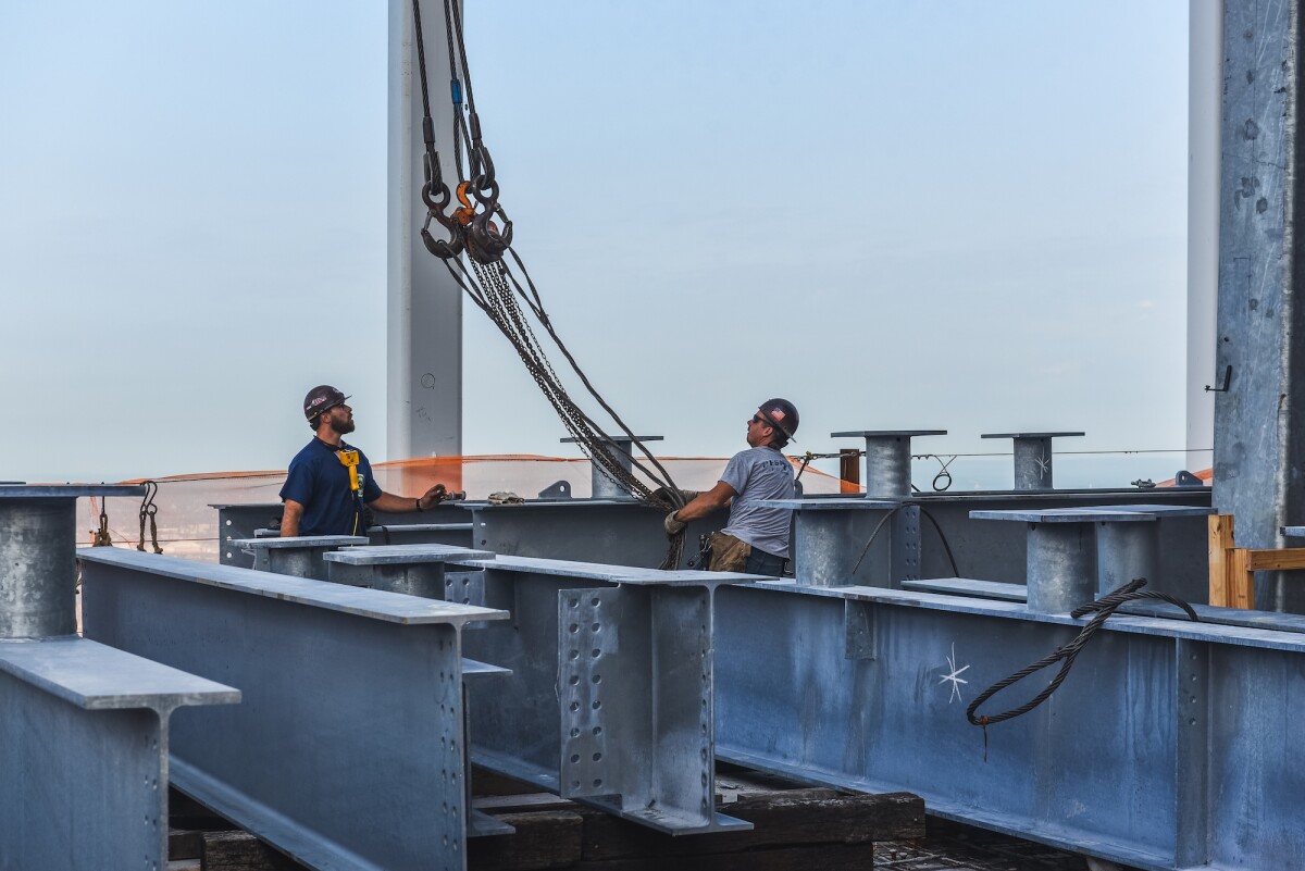 One Vanderbilt's foundations required 400 truckloads of concrete