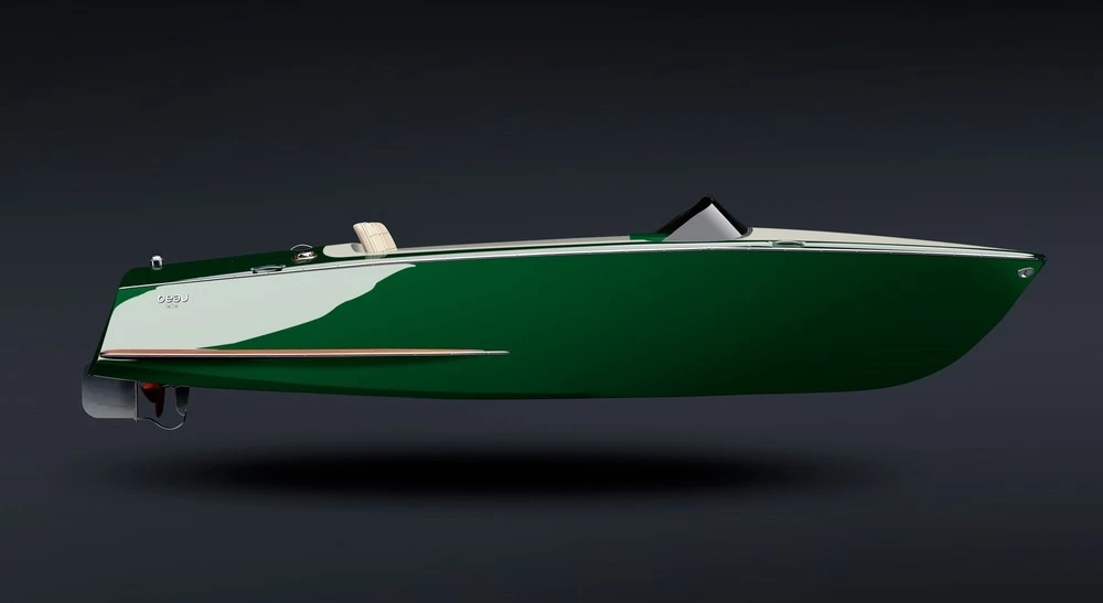 The Lugano is available in moss green