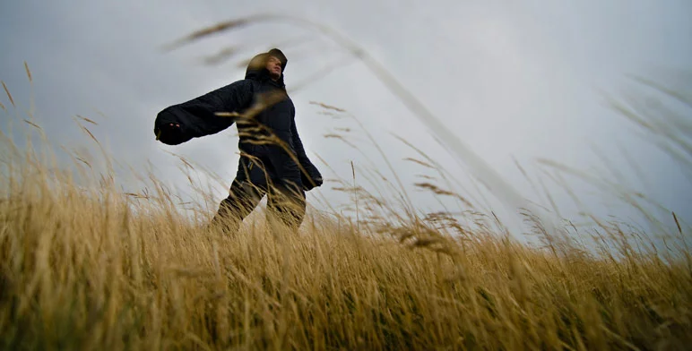 The Selk'Bag (or Musuc'Bag) is a sleeping bag with arms, legs and a hood, which can be both slept in and worn as outerwear