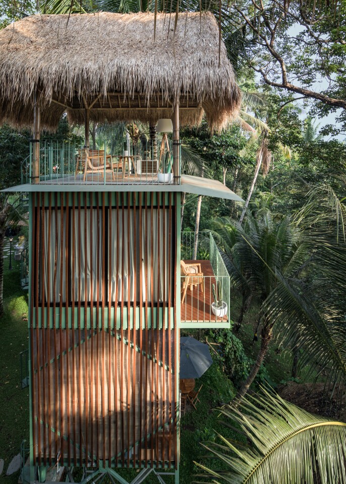 Bali architects adopt experimental design for treetop