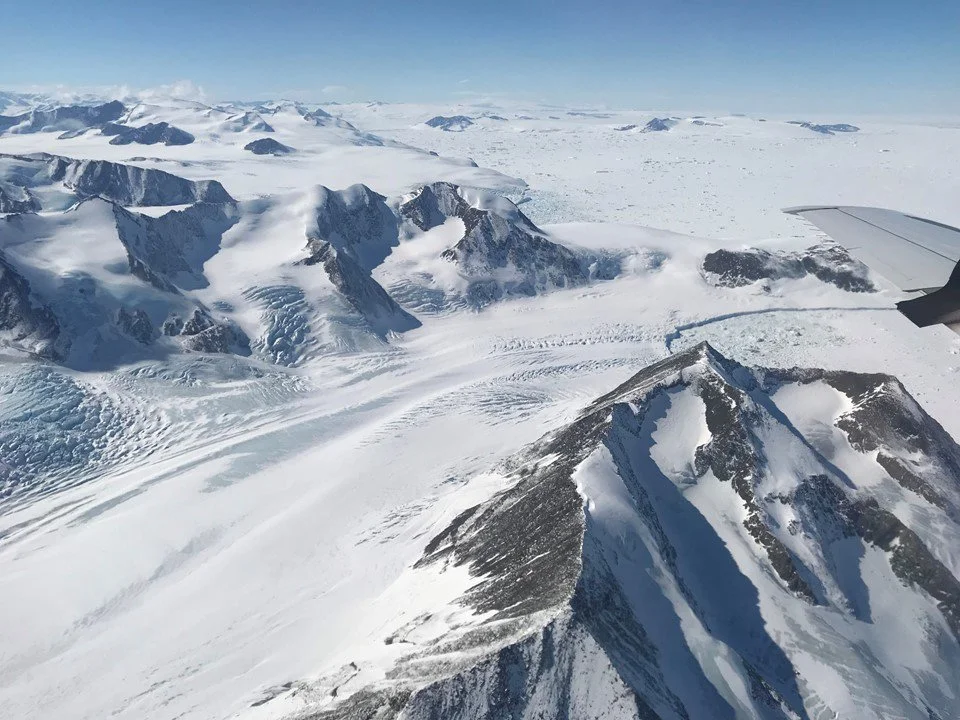 Eastern edge of the Antarctic Peninsula and Drygalski Glacier