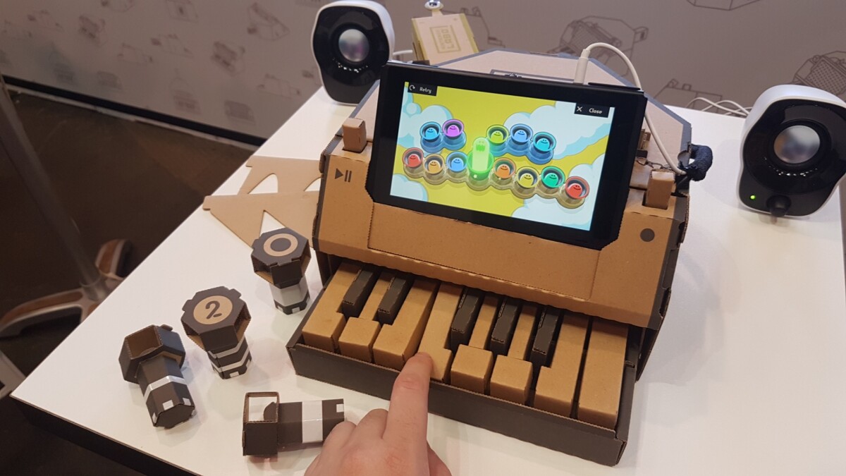 Nintendo Labo is a series of cardboard craft kits for the Switch games console