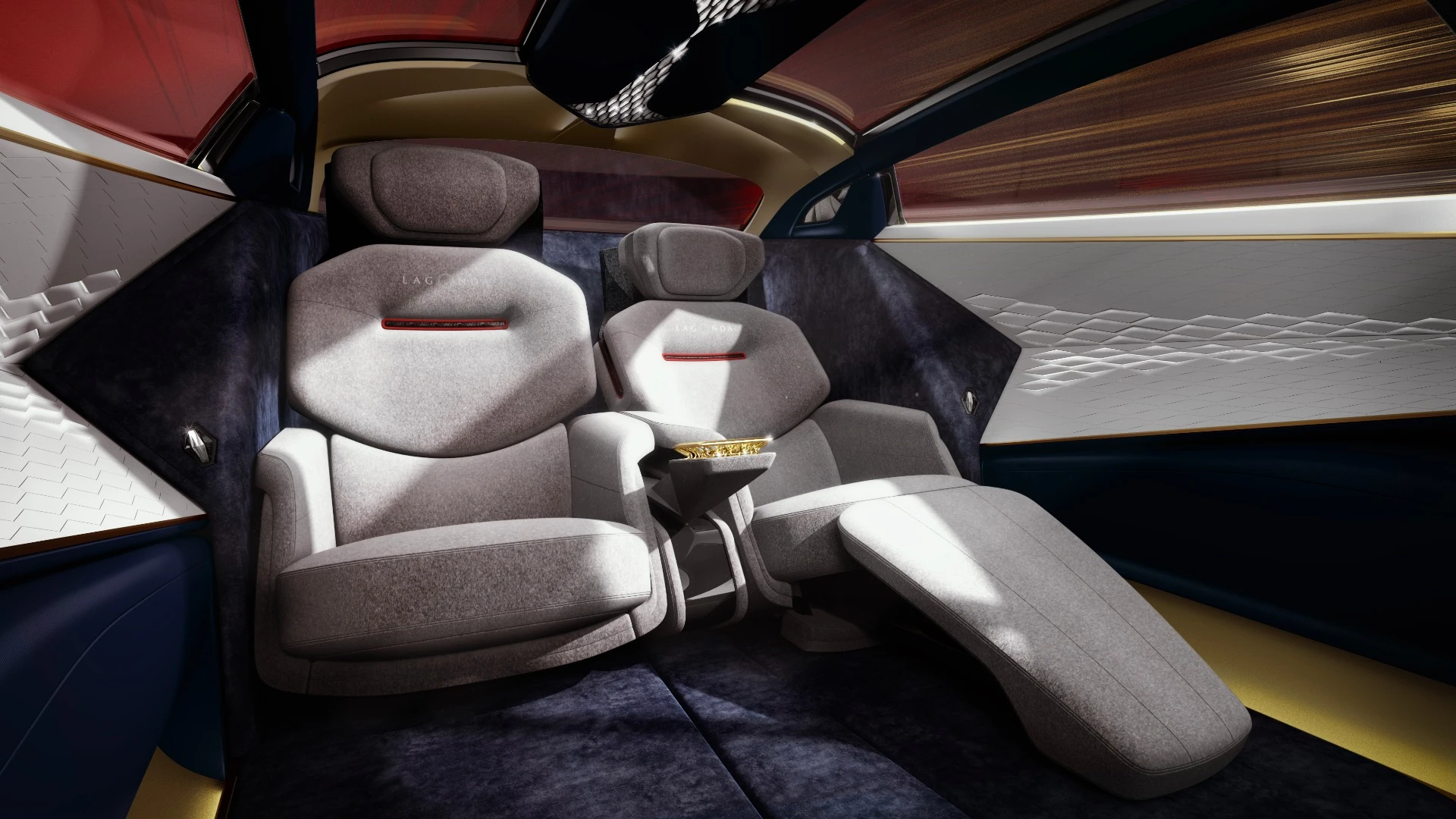 The VIP position enjoys a full lounge seat