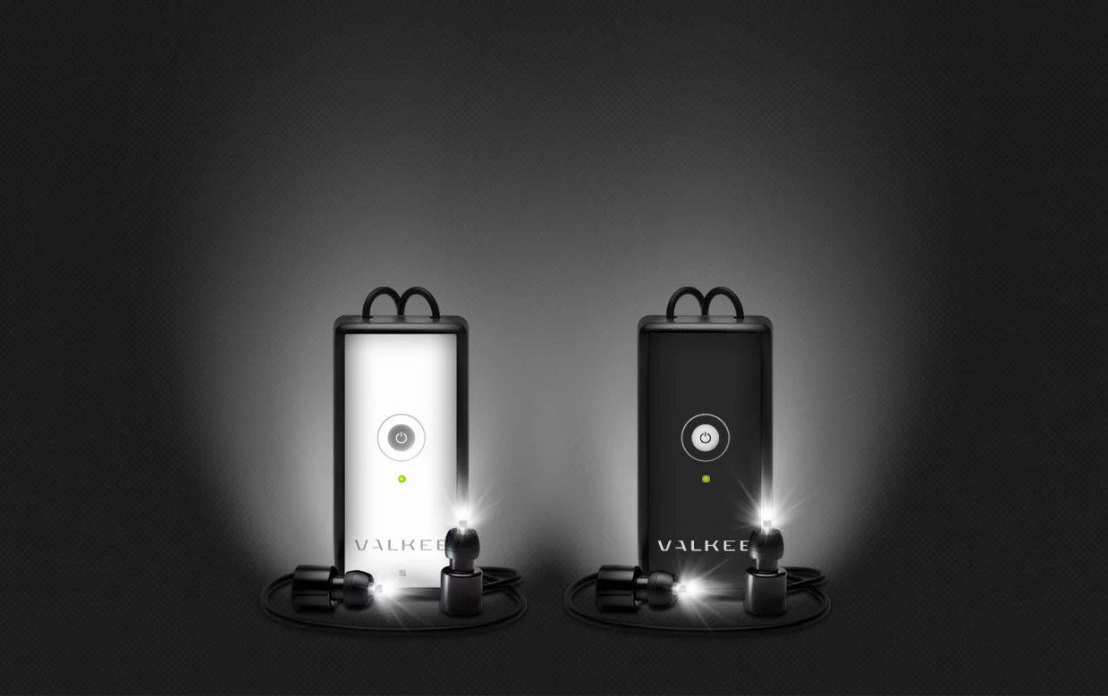 The Valkee is a device that its makers claim can treat seasonal affective disorder, by shining light into the user's brain through their ear canals