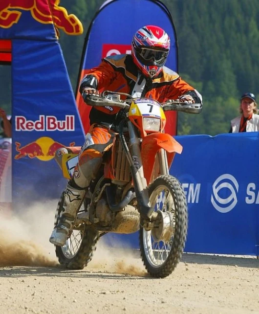 KTM has been experimenting for some time with a two-wheel drive system for dirt bikes