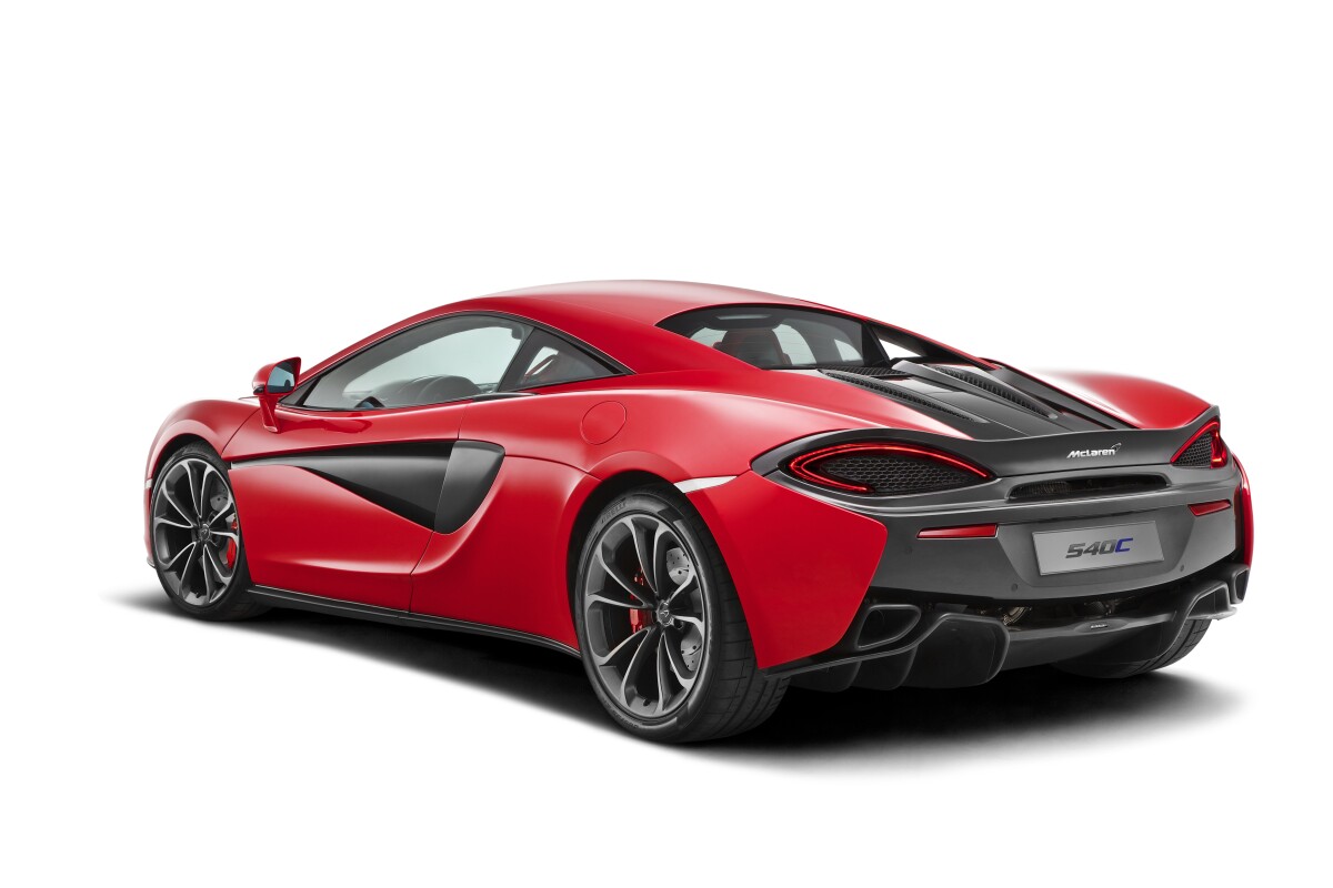 Mclaren Unveils V8 Powered Entry Level 540c Coupe