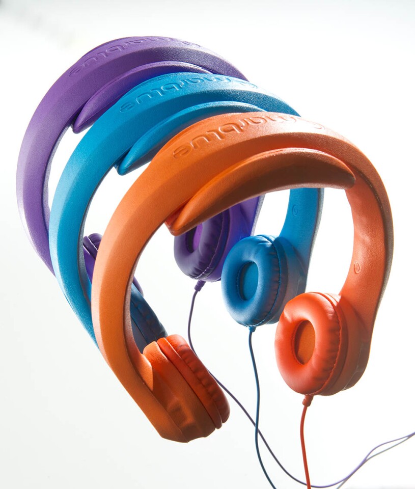 HeadFoams Bendy foam headphones for kids