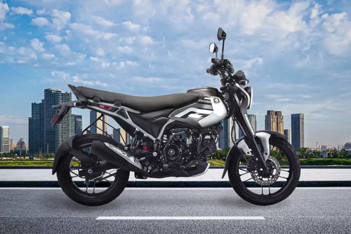The Freedom 125 - built from the ground up to run a dual fuel CNG powertrain