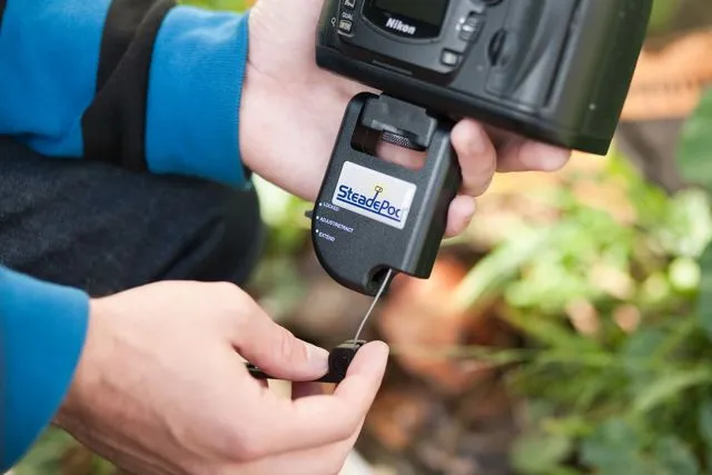 The SteadePod's cable extends up to six feet (Photo: Photojojo)