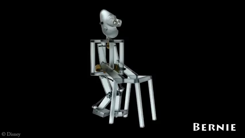 This biped stands upright with the help of a walker (Photo: Disney Research)