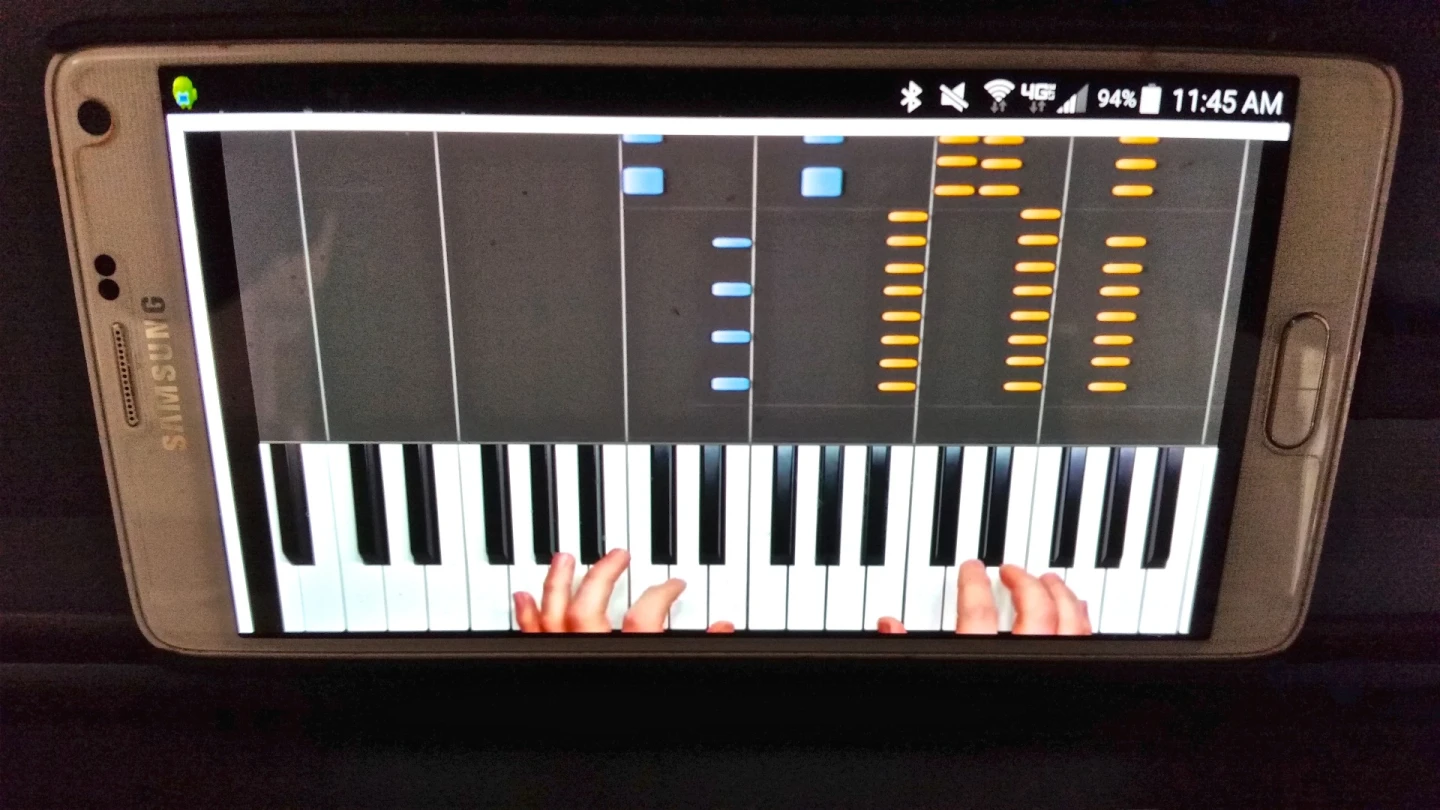 Here's what you see on the app if you want to learn a popular song
