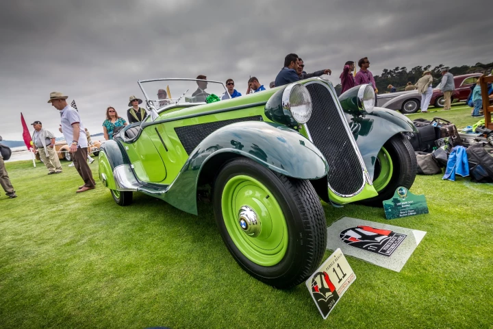 1935 BMW 315/1 Roadster in lime German green