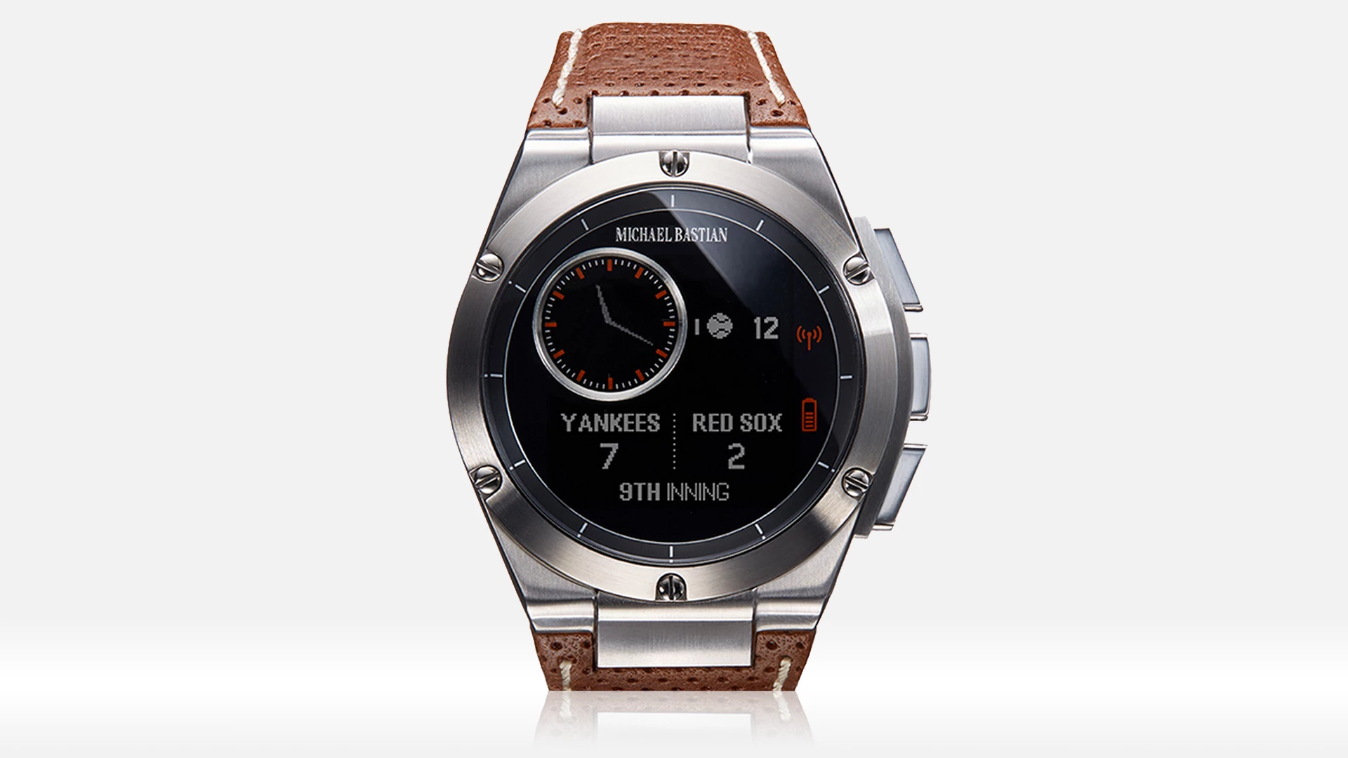 The MB Chronowing is a fashion timepiece with smartwatch features (Image: Gilt)