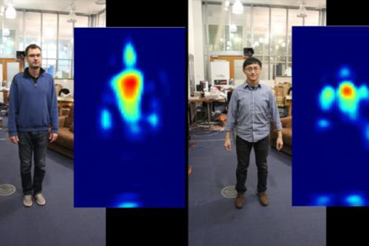 WiFi signals track and distinguish people through walls