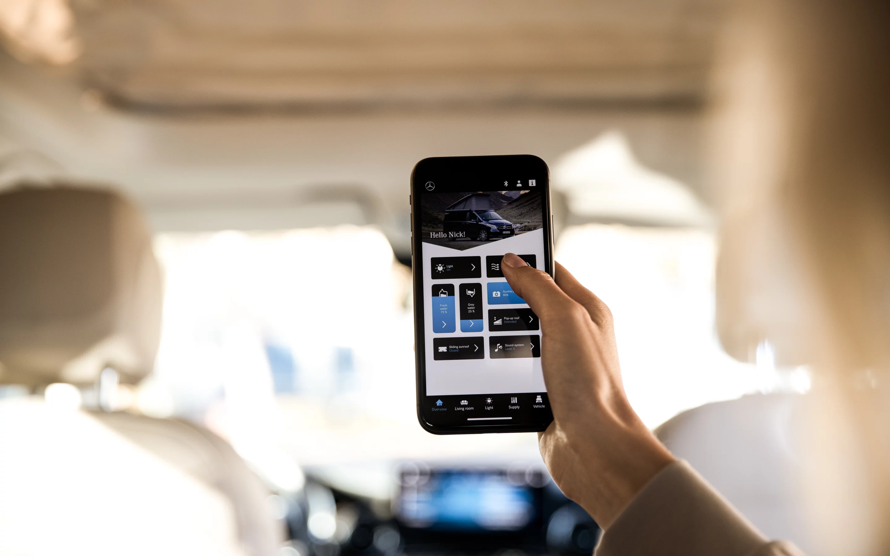 The 2020 Marco Polo comes with standard MBAC