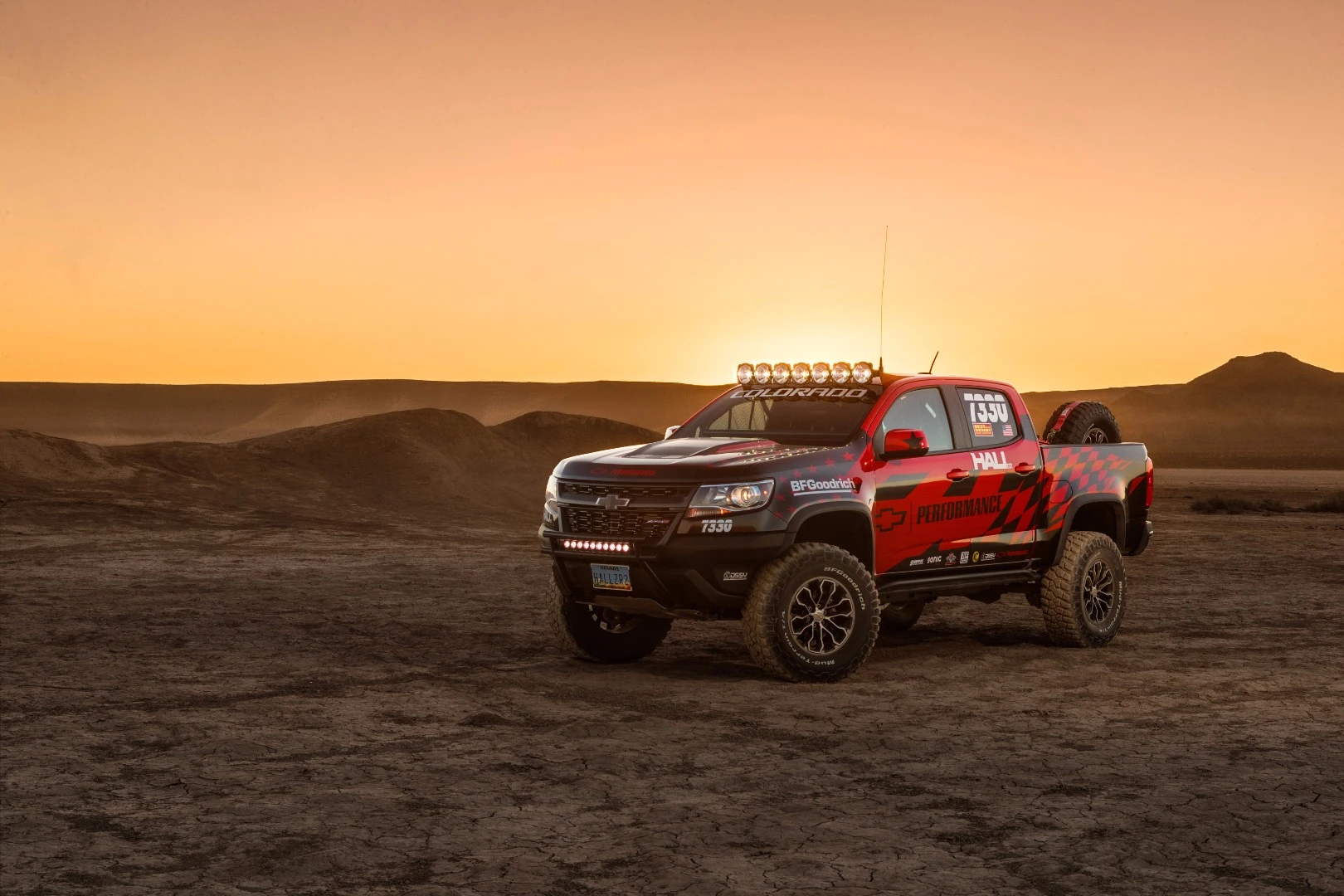 The Colorado ZR2 made its competition debut at Best in the Desert’s General Tire “Vegas to Reno” race in August