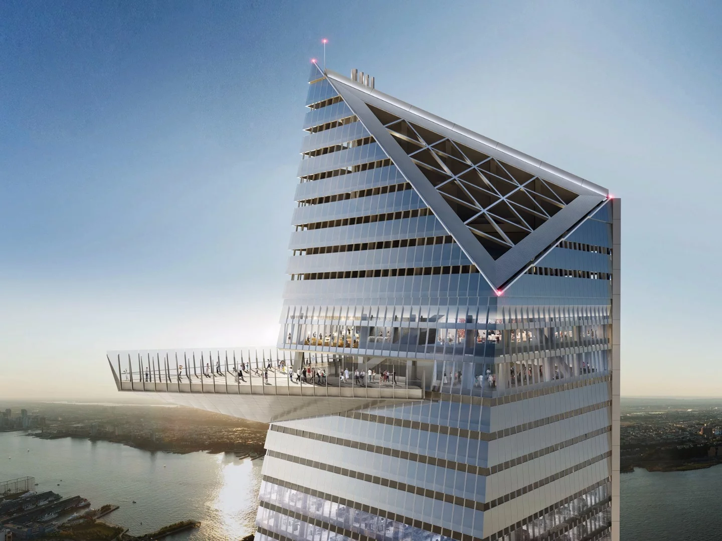 50 Hudson Yard will have easy access to the outdoor observation deck at the top of 30 Hudson Yards