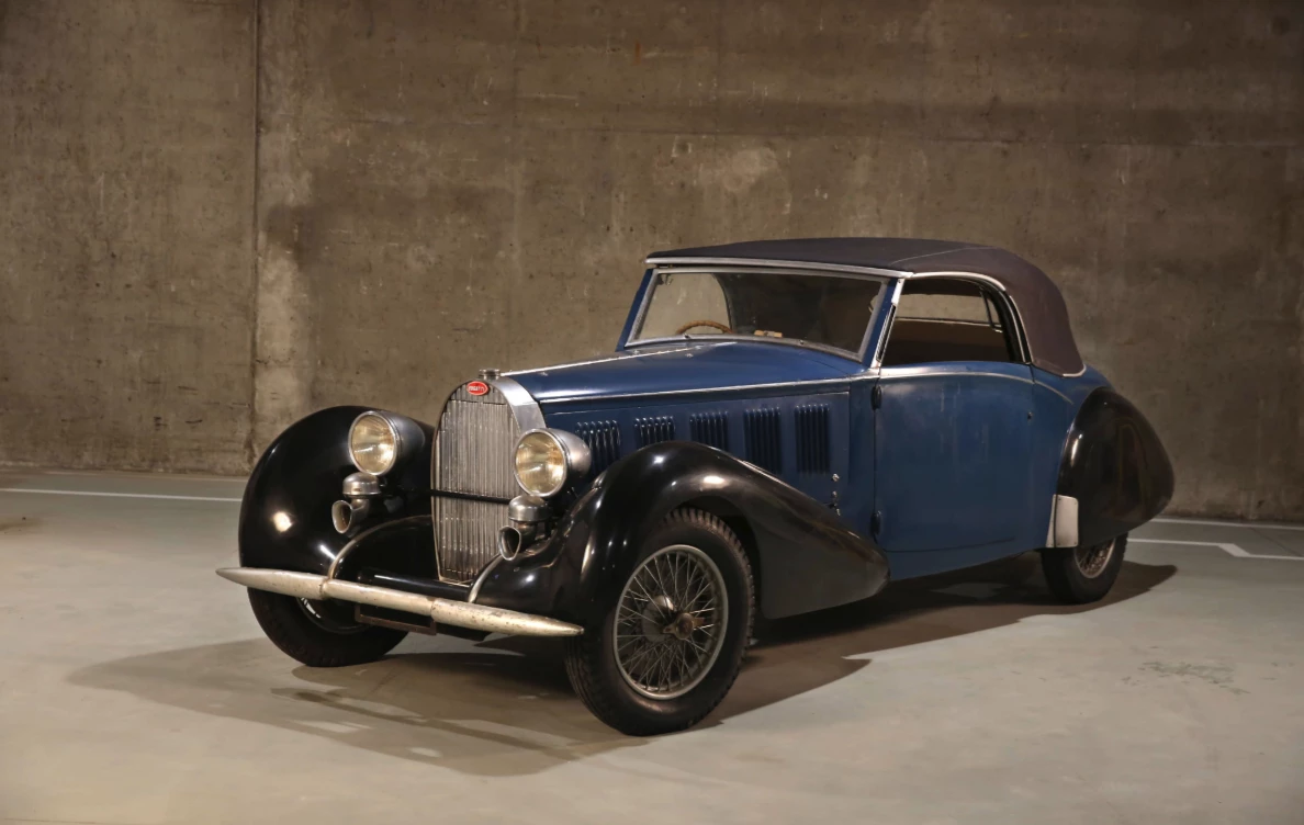 $567,058 | €500,600 | 1937 Bugatti Type 57 Cabriolet by Graber | Auction Description: Artcurial