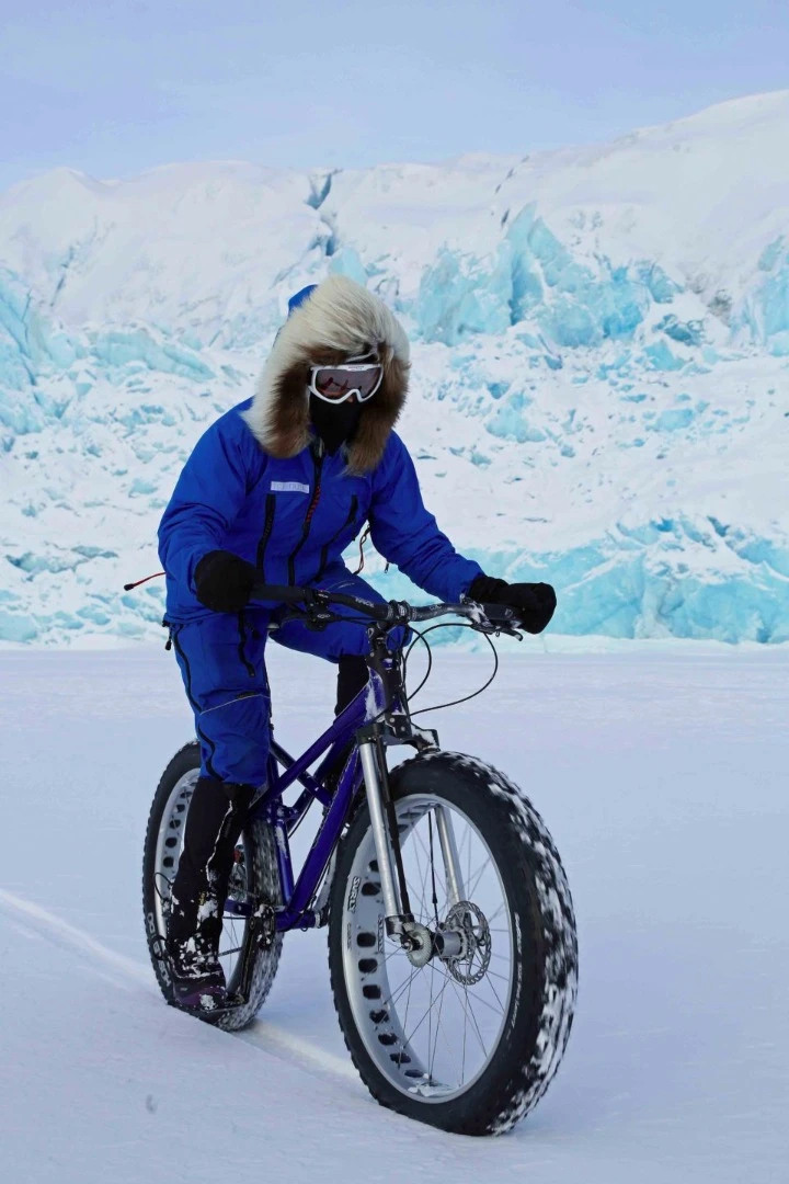 Kate Leeming puts her Christini AWD through its paces