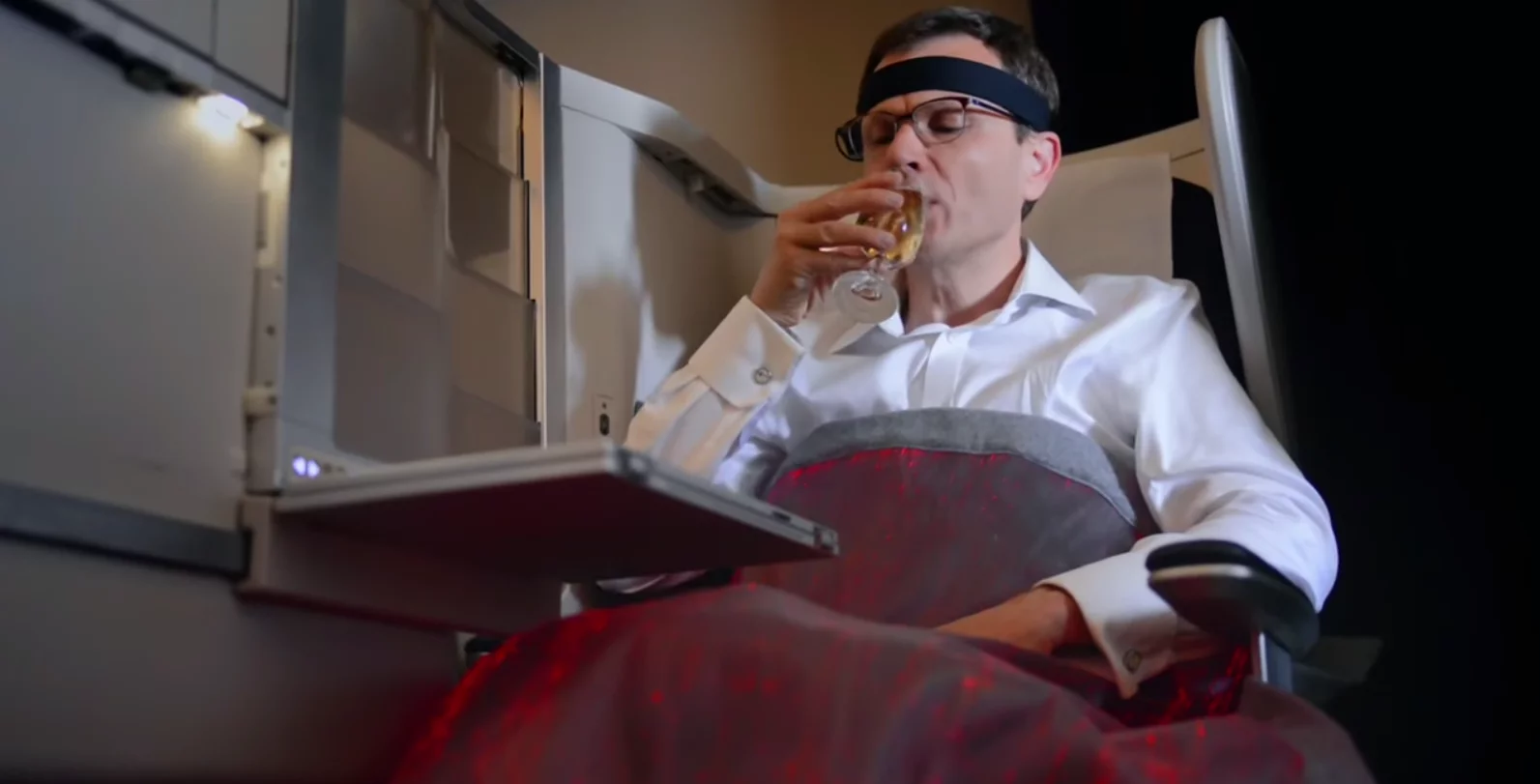 Red indicates that the person is alert and least relaxed