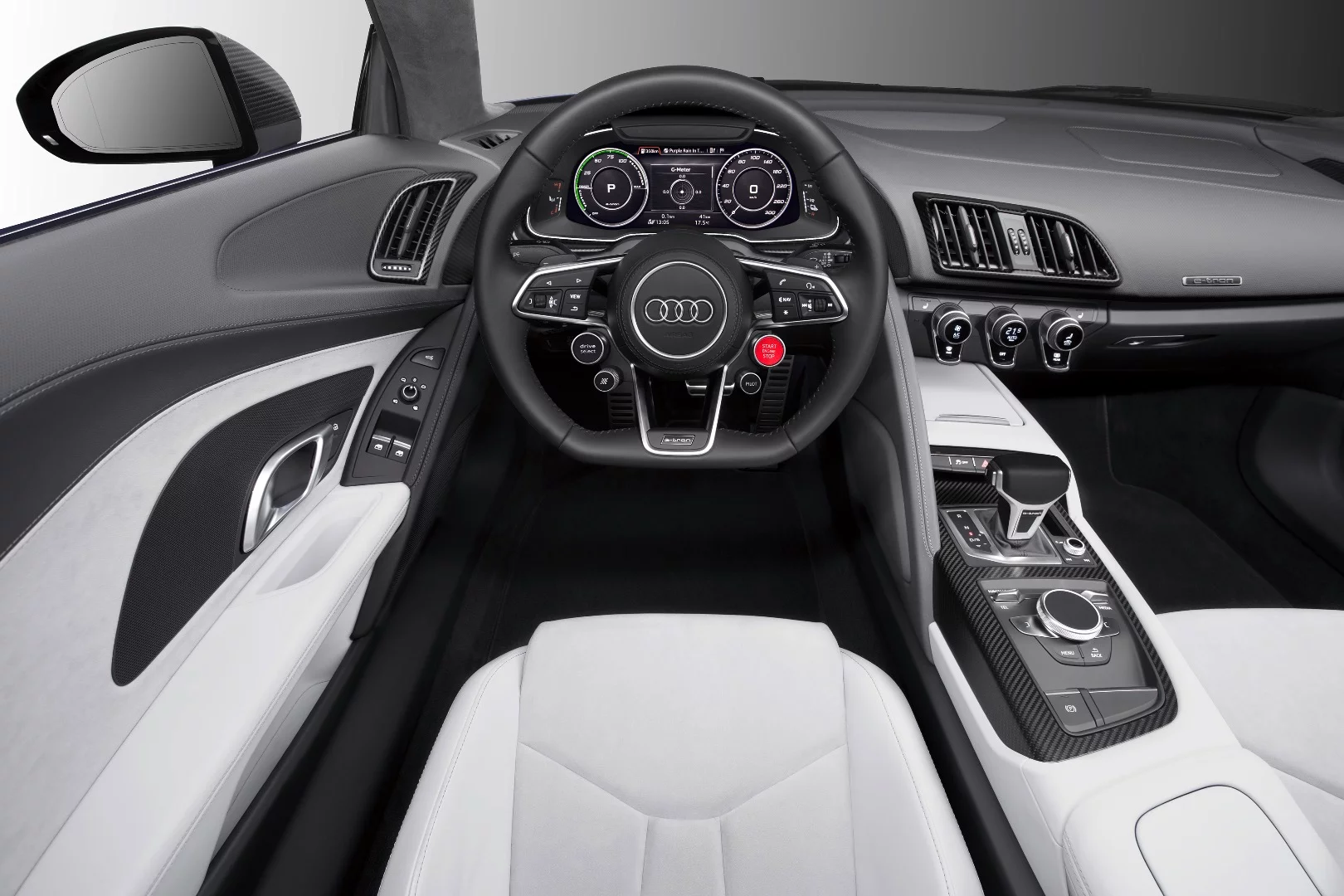 Inside the R8 e-tron piloted concept