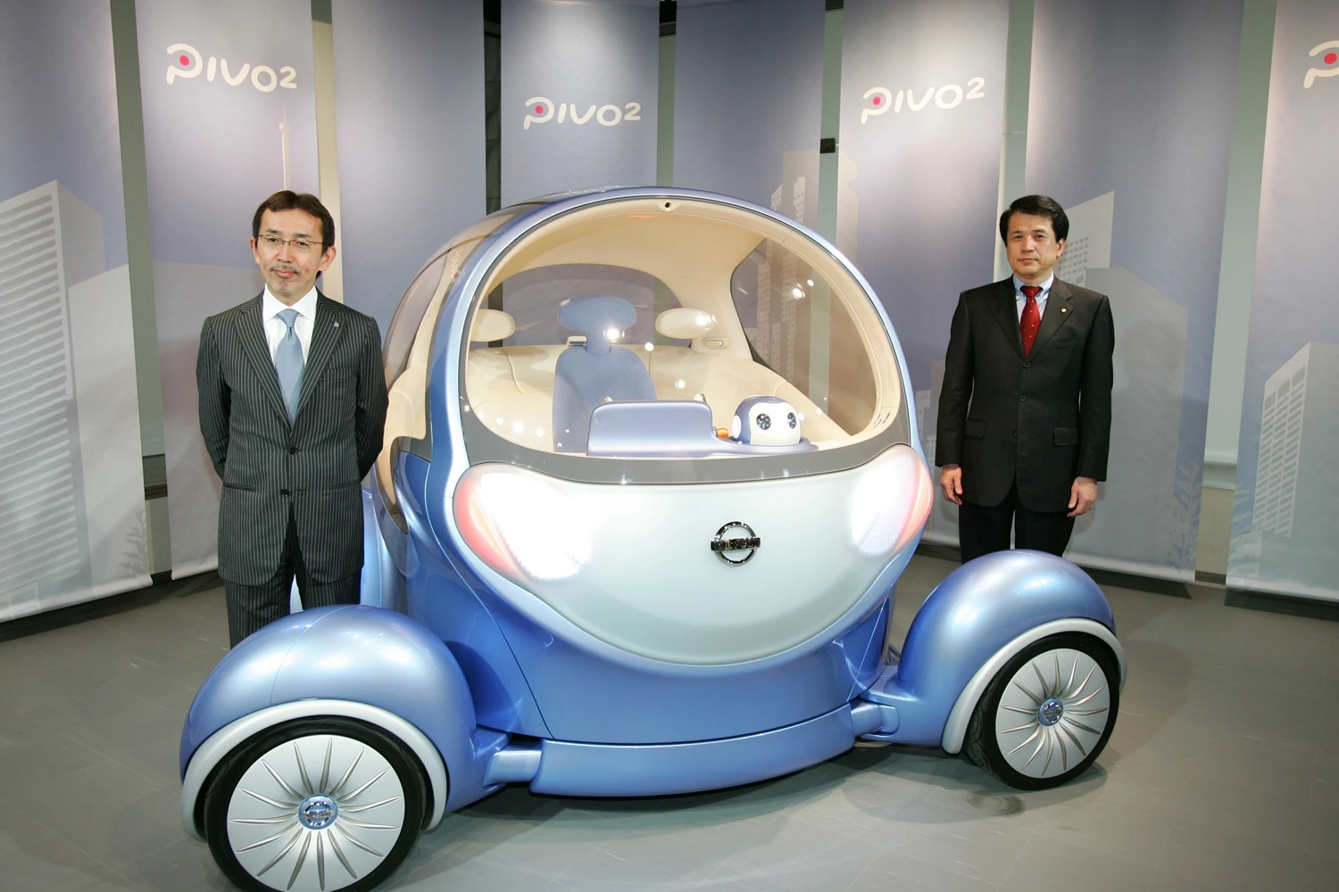 Nissan was rightly proud of the PIVO II, one of the outstanding concept cars we've seen