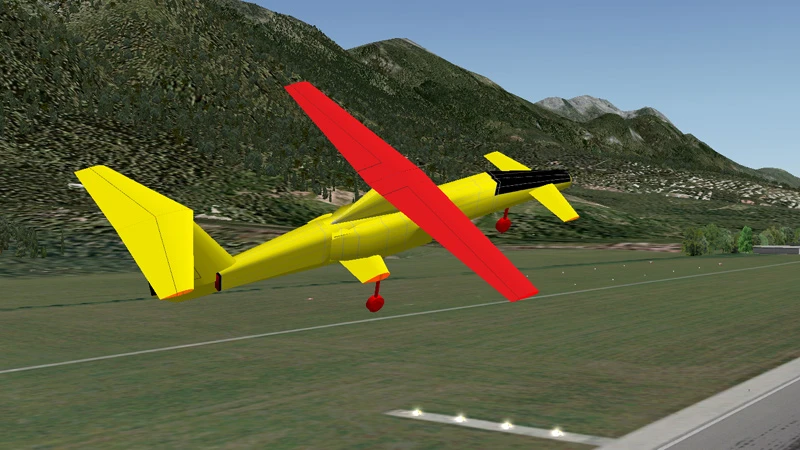 Large incidence deep chord RotorWing prototype