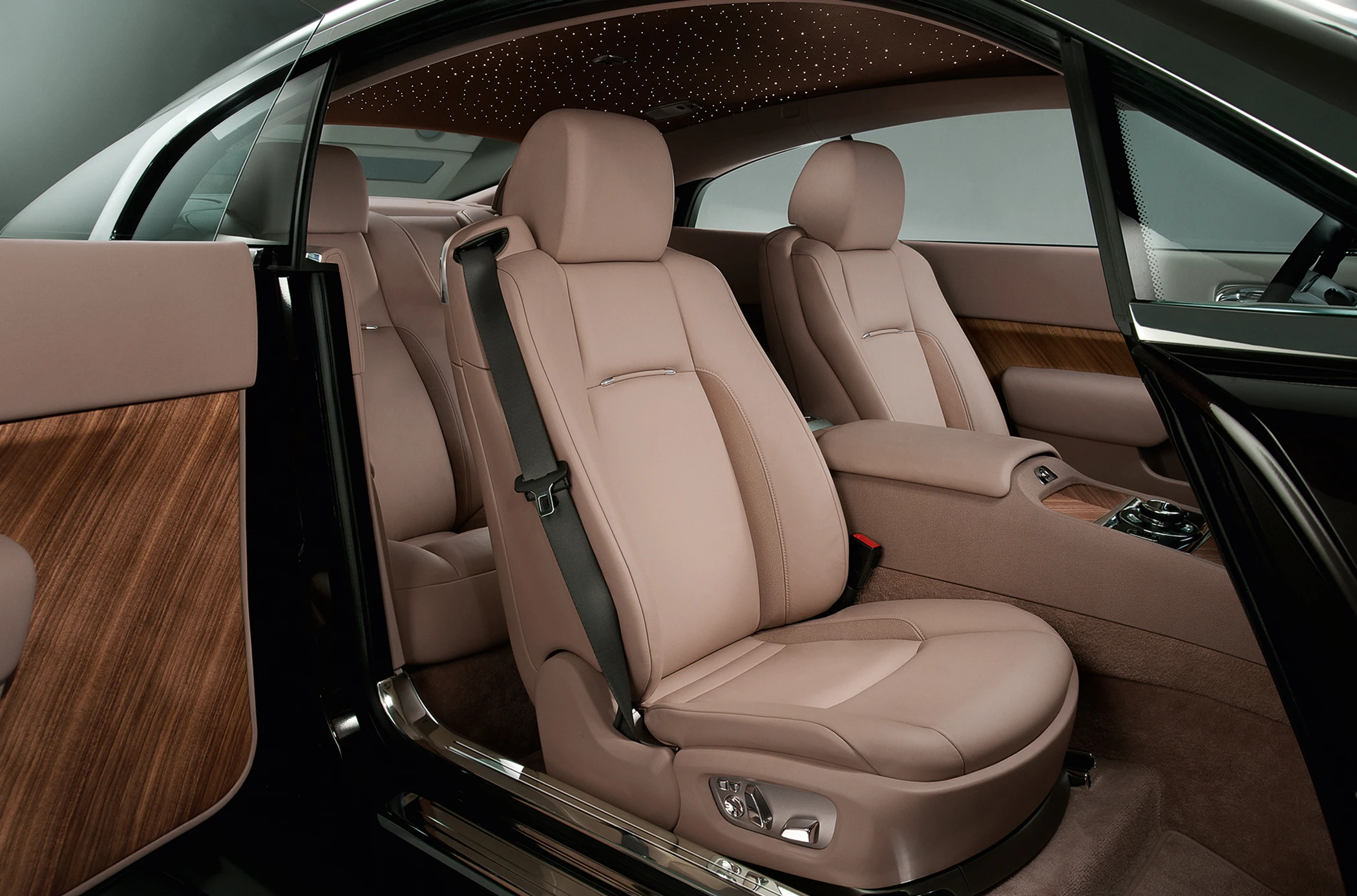 The Rolls Royce Wraith interior
